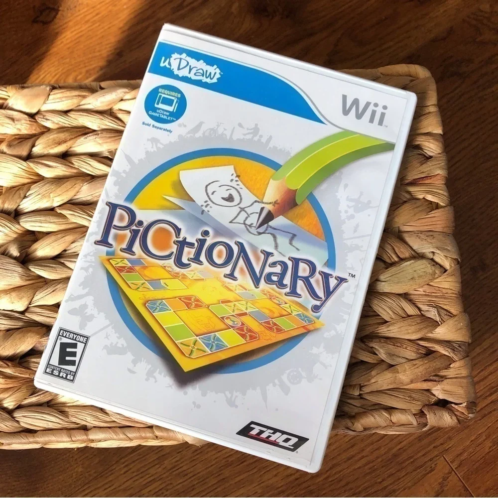 U Draw Pictionary video game for Nintendo Wii